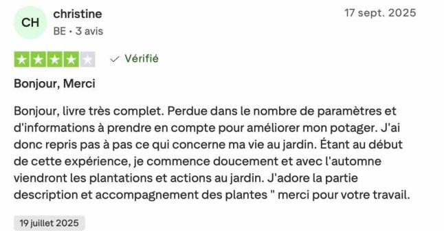 Avis Trustpilot Livre pas a pas